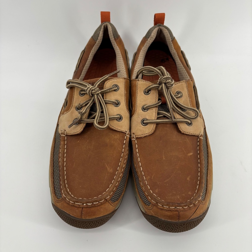 Sperry Top-Sider Sea Kite Sport Picket Boat Shoes Mens 11 Brown Waterproof Gorp - Picture 2 of 8